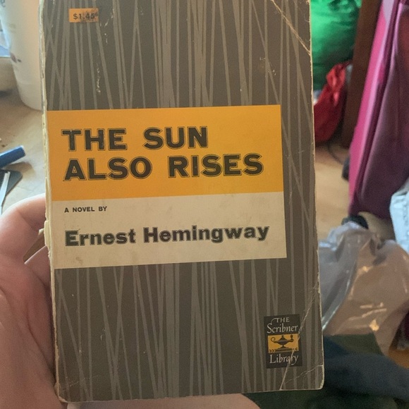 Ernest Hemingway The Sun also Rises Vintage 1954 Paperback Novel - Picture 1 of 5